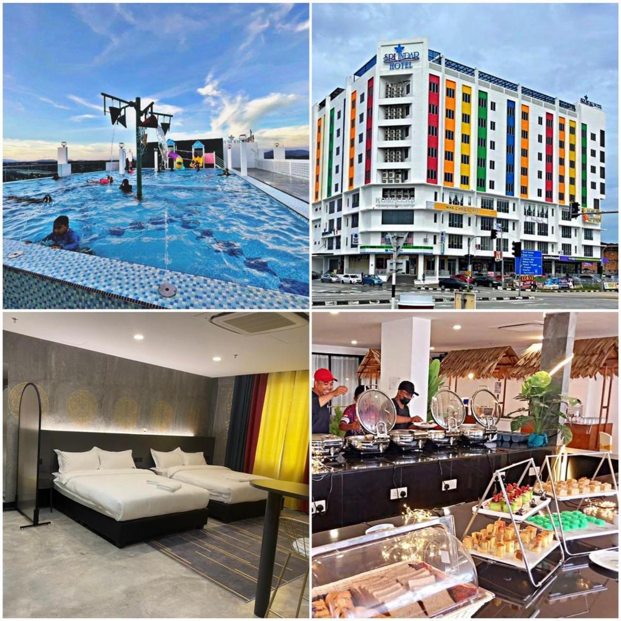 Sri Indar Hotel & Suites Parit Buntar Dış mekan fotoğraf